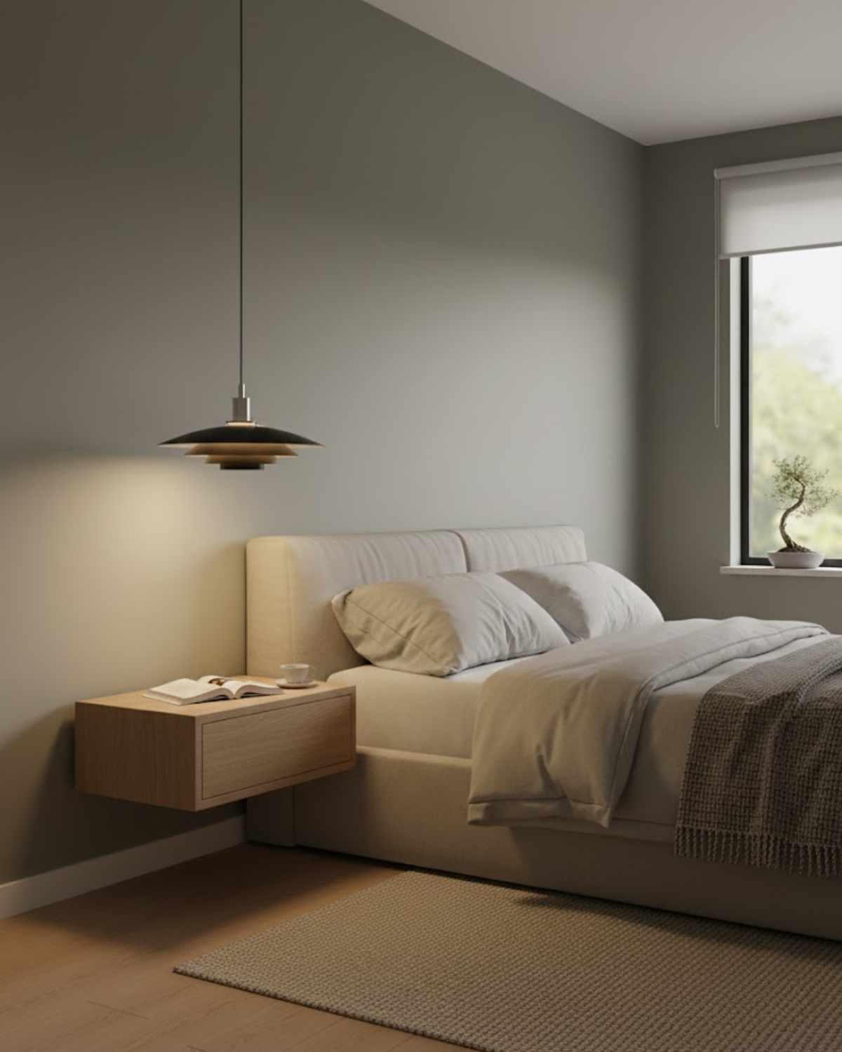 Gelaagde Metalen Hanglamp Zwart Wit Scandinavisch Design Eetkamer Woonkamer Modern Elegant Diffuus Licht Warm Sfeerlicht