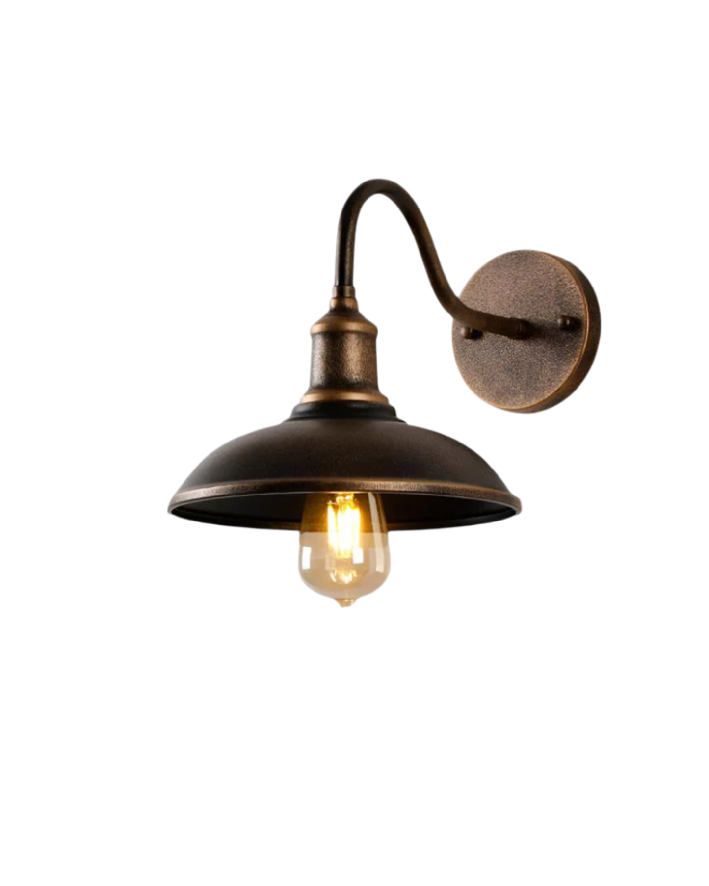 Vierkante Buitenlamp met Minimalistisch Frame Zwart Bruin Zilver 24x23cm 29x23cm Tuinverlichting Wandlamp Buiten Moderne Buitenlamp Terrasverlichting