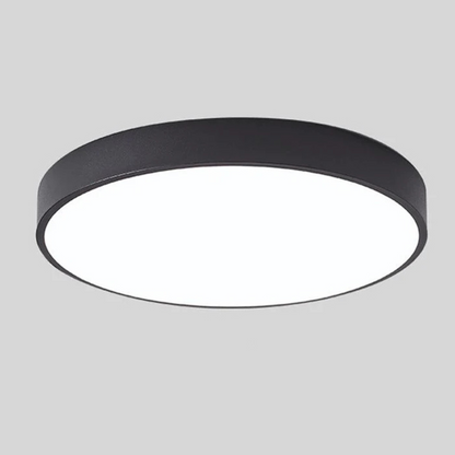 Plafondlamp Rond Hout Scandinavisch LED Warm Licht Acryl Natuurlijk Design