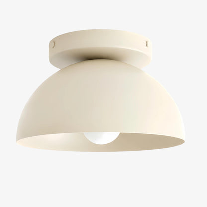 Minimalistische Plafondlamp Dome voor Compacte Ruimtes – Opbouwspot Beschikbaar in Meerdere Kleuren