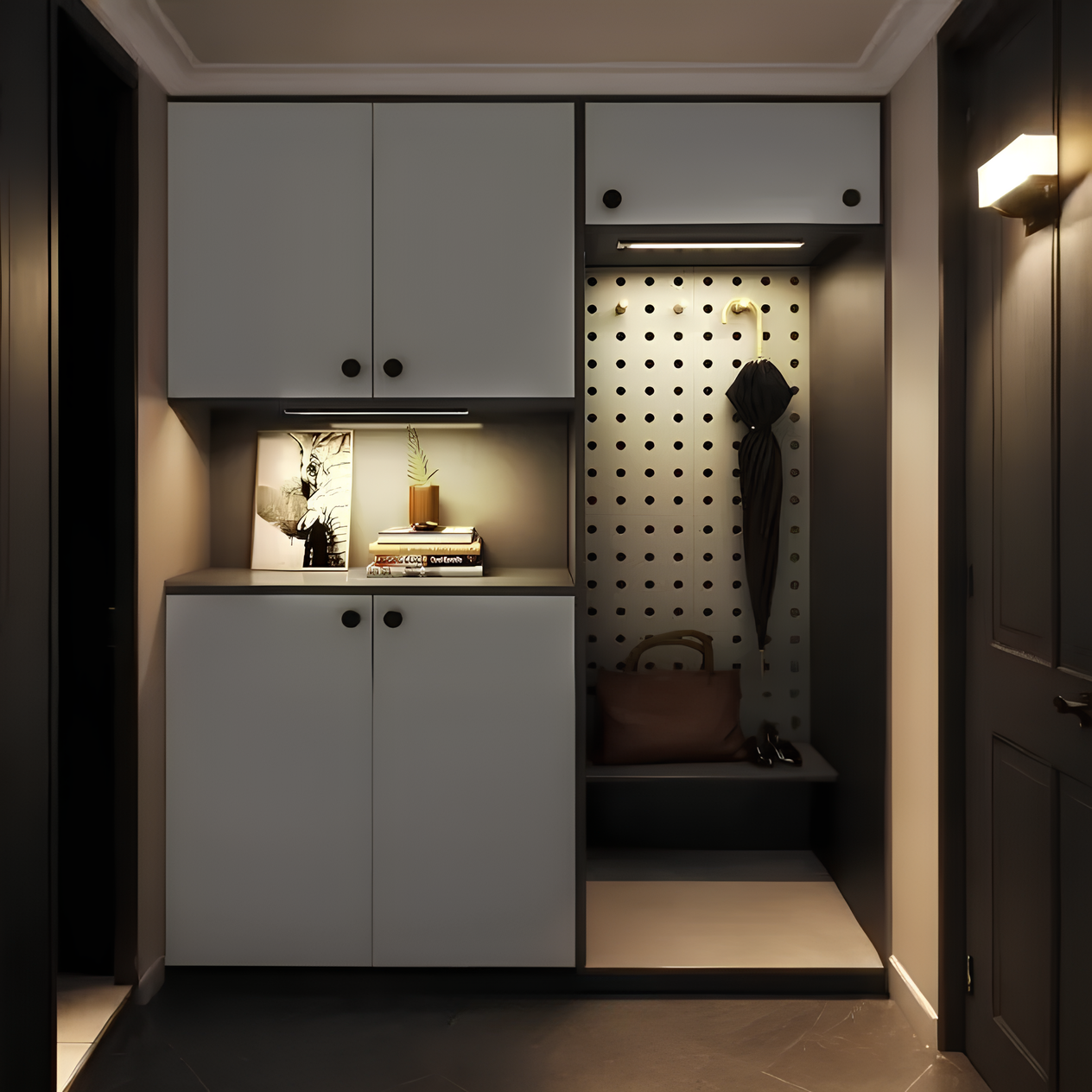 Bewegingssensor Lamp Draadloos ABS Compact Hal Trap Kast Nachtlamp Automatisch Licht USB Oplaadbaar