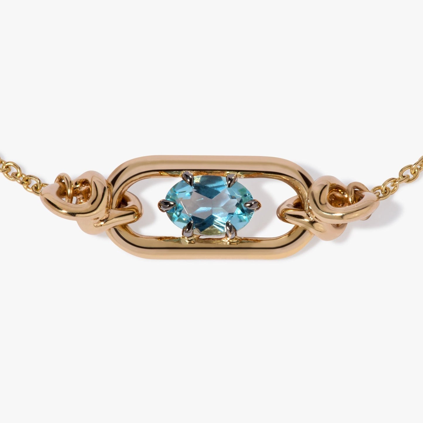 Goudkleurige Armband met Geboortesteen voor Vrouw