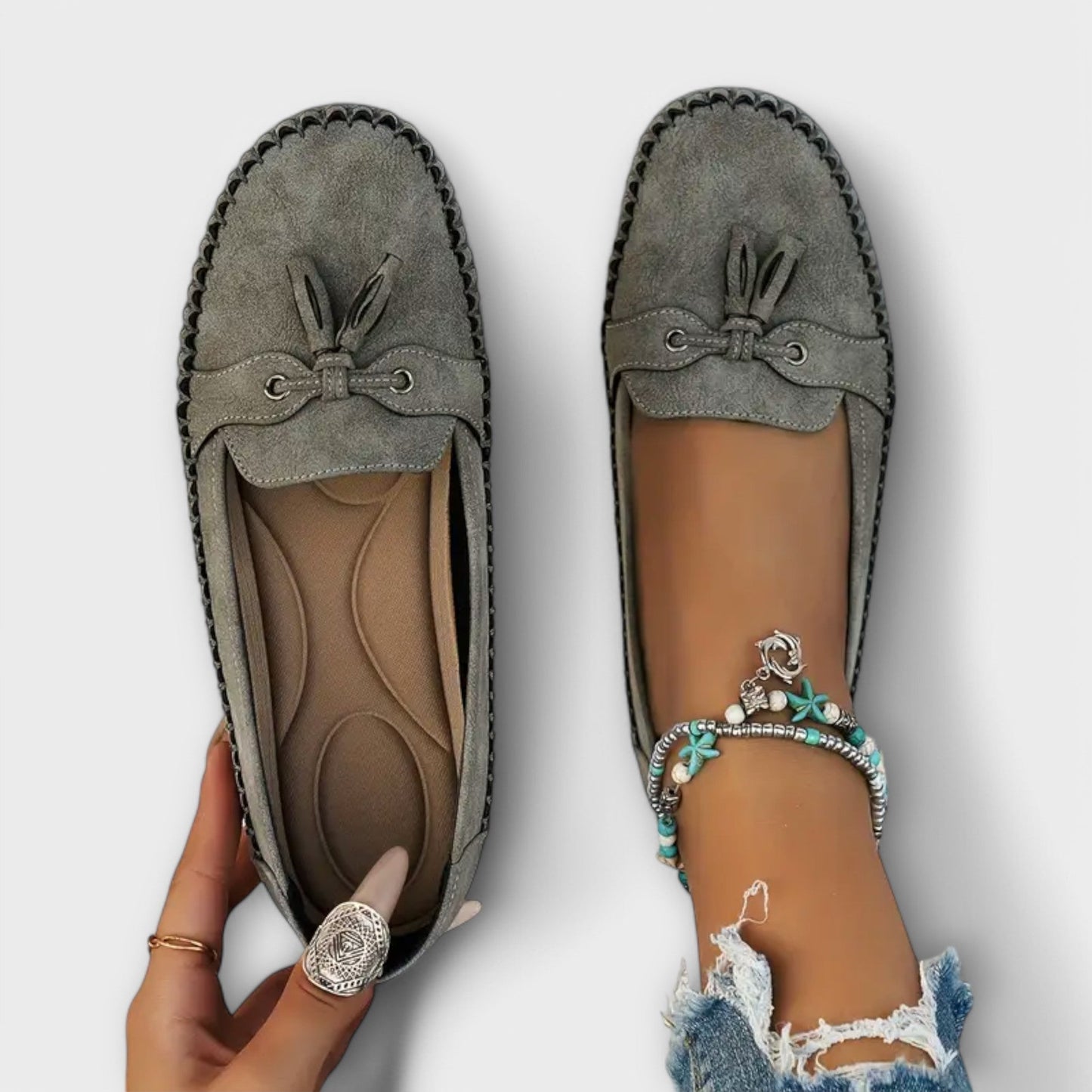 Dames Loafer Klassiek Leer