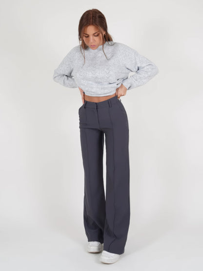 Dames Broek Wijd Comfortabel Kreukvrij Zomerbroek