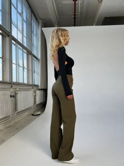 Dames Broek Wijd Comfortabel Kreukvrij Zomerbroek