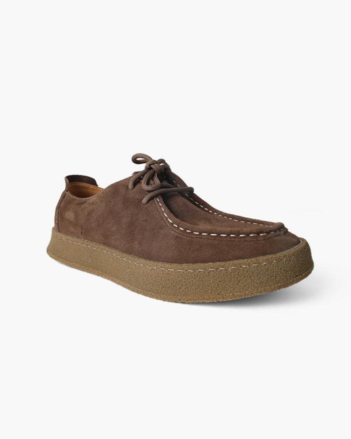 Heren Mokassin Schoen Suède Kreppzool Comfortabel - StudioMarella