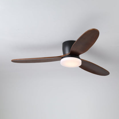 Plafondventilator met Verlichting Athyrs – 35W LED Ingebouwd – 6 Snelheden – Afstandsbediening – Stille Motor – Klassiek Design – Donker Hout – Voor Woonkamer Slaapkamer