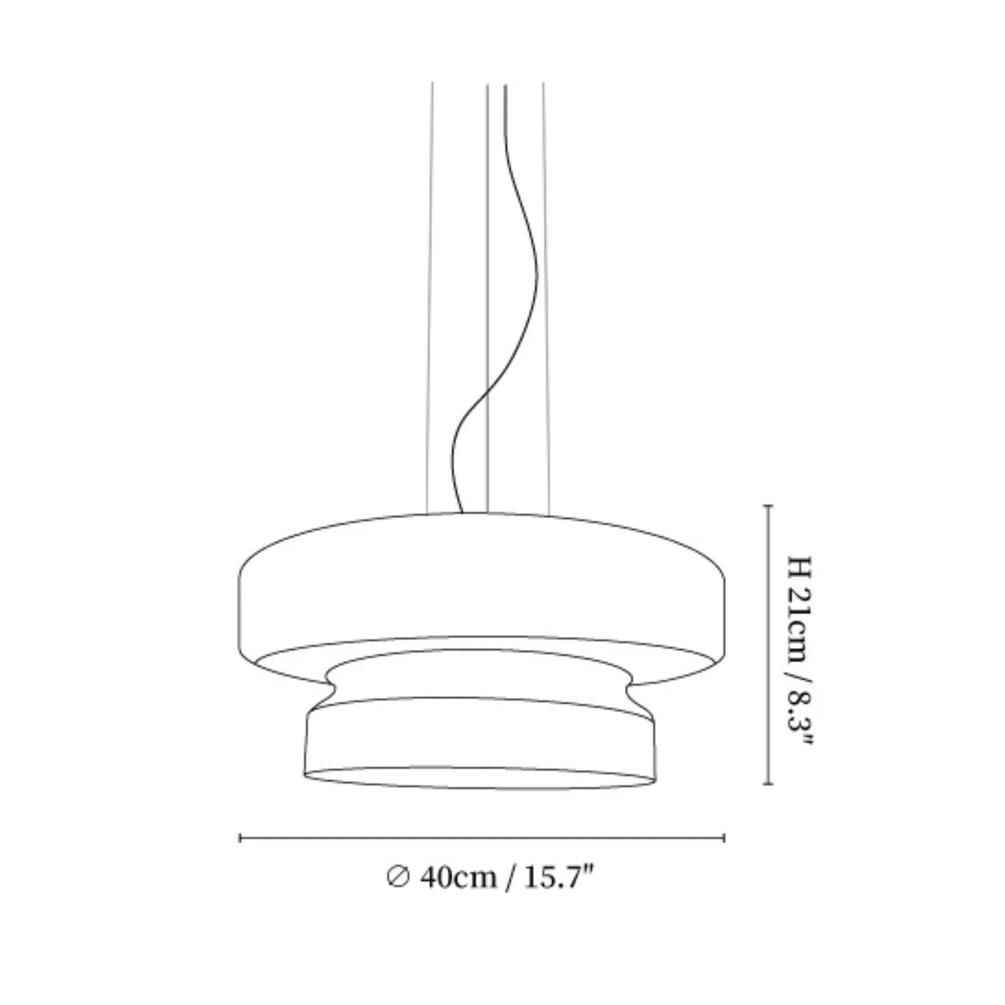 Hanglamp Glas Metaal LED Retro Bruin Eettafel Woonkamer Verstelbaar Snoer Design Verlichting Modern Interieur