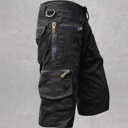 Herenshort Sportief Multifunctioneel Zwart Elegant