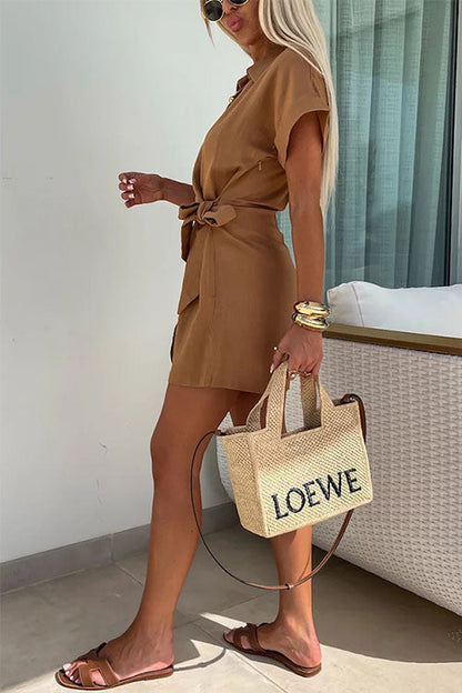 Dames Jumpsuit Linnen Katoen Trendy Pasvorm
