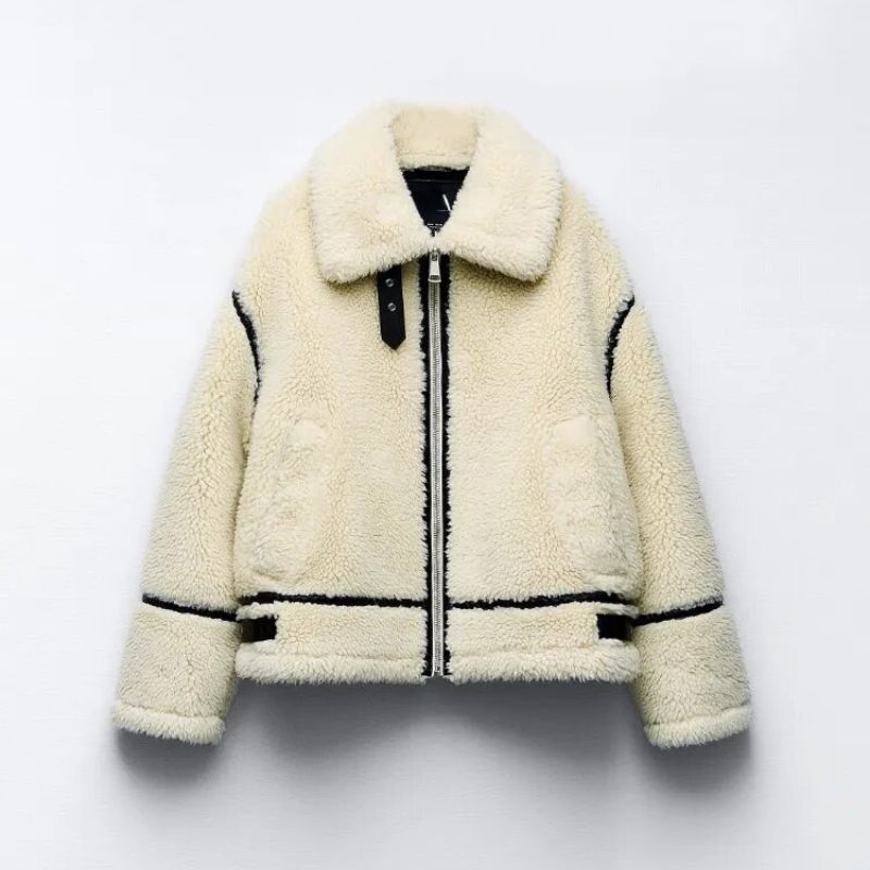 Dames Fleece Jas Warm en Comfortabel - StudioMarella