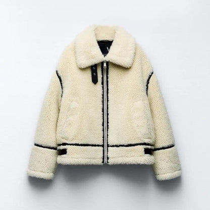 Dames Fleece Jas Warm en Comfortabel - StudioMarella