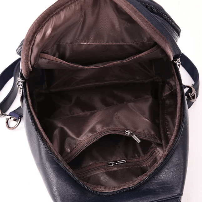 Leren Damesrugzak Elegant Design Praktisch Schoudertas Dagelijks Gebruik Mode Accessoire Veelzijdig Stijlvol