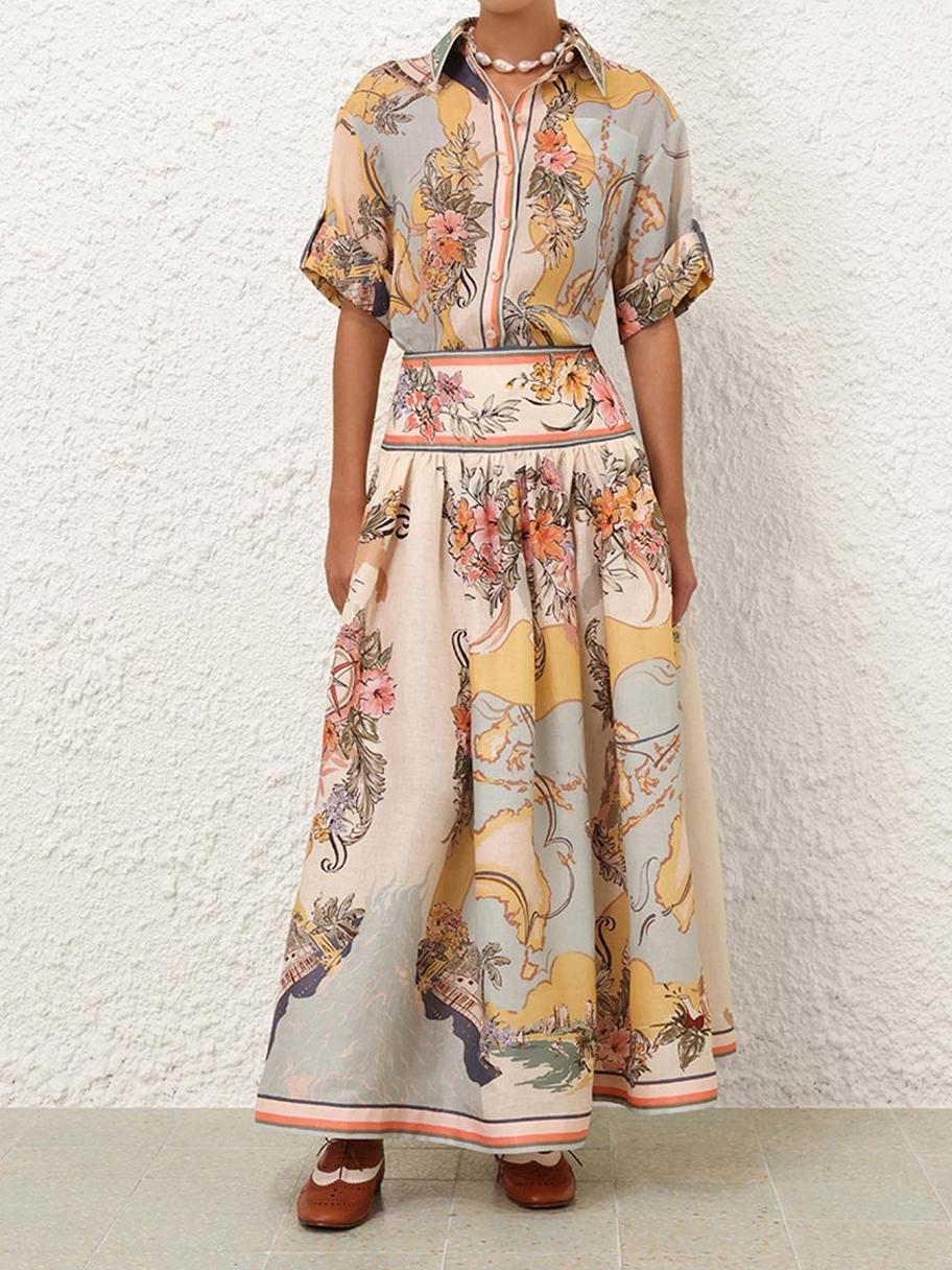 Dames Midi-rok Klassiek Model