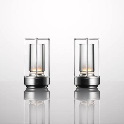 Oplaadbare Tafellamp met Touch-bediening en USB-poort - Scandinavische Stijl