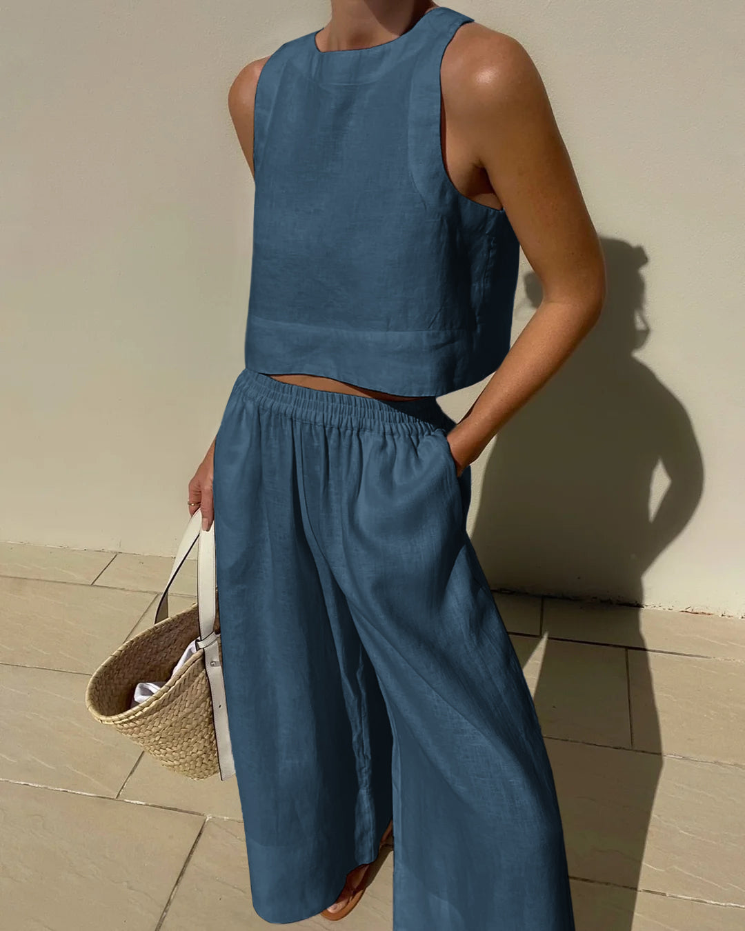 Dames Tweedelige Set Comfortabel Stijlvol
