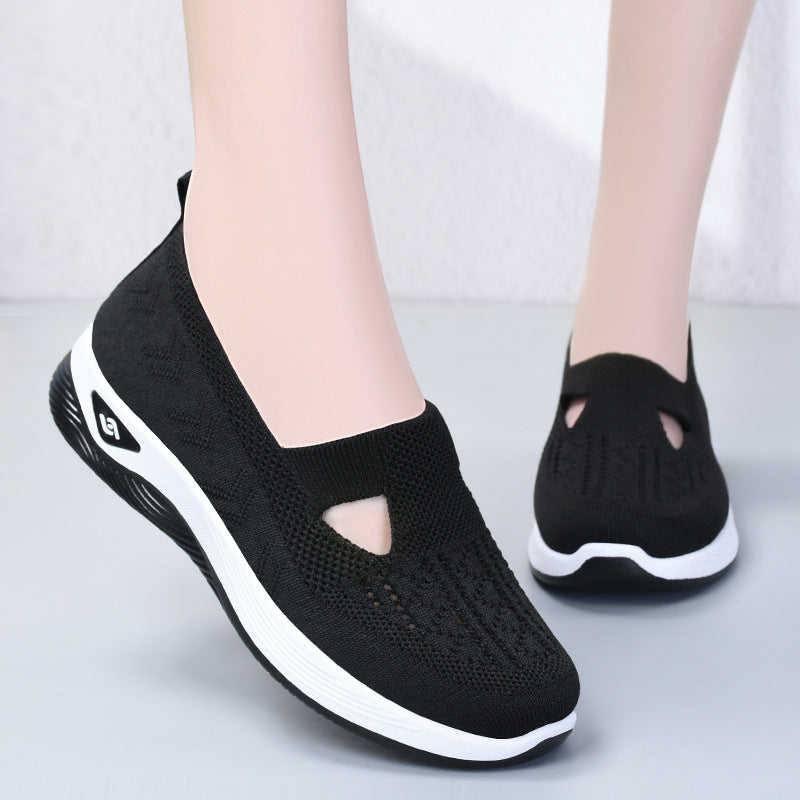 Vrouwensneakers Ademend Mesh Comfortabel Loopschoenen