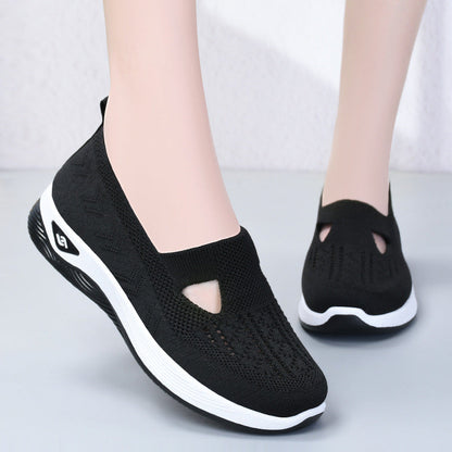 Vrouwensneakers Ademend Mesh Comfortabel Loopschoenen