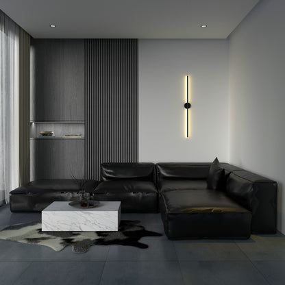 Moderne Minimalistische Ronde Wandlamp Met Geïntegreerde LED Verlichting