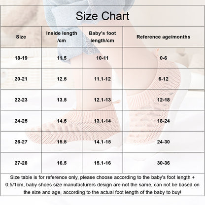 Baby Schoensokken met Anti-Slip Zool Mesh Design Kinderschoenen Ademend Comfort Eerste Stapjes Peuters