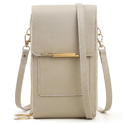 Crossbody Telefoontas met RFID-beveiliging | Waterdichte touchscreen-portemonnee | Verstelbare schoudertas voor smartphones tot 6,7 inch