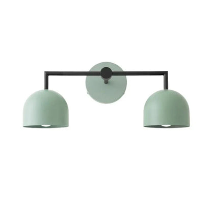 Koepelkapjes Wandlamp Modern Scandinavisch Metaal Zwart Messing 2-3 Lichtpunten Badkamer Hal Slaapkamer Sfeerverlichting