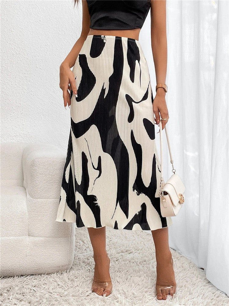 Vrouwen Rok Geplisseerd Jurk Elegante Zomerjurk