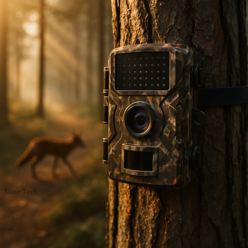 Wildlife Bewegingscamera met Nachtzicht 16MP 1080p voor Tuin Natuurfotografie Waterdicht IP66