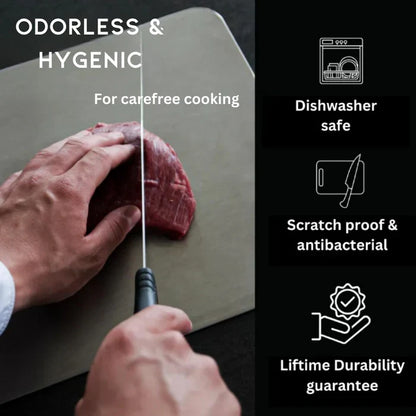 RVS Snijplank Van 100% 201 Roestvrij Staal Voor Hygiënisch En Duurzaam Keukengebruik professionele eenvoud in uw keuken