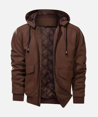 Heren Winterjas Warm en Waterdicht met Donzen Voering