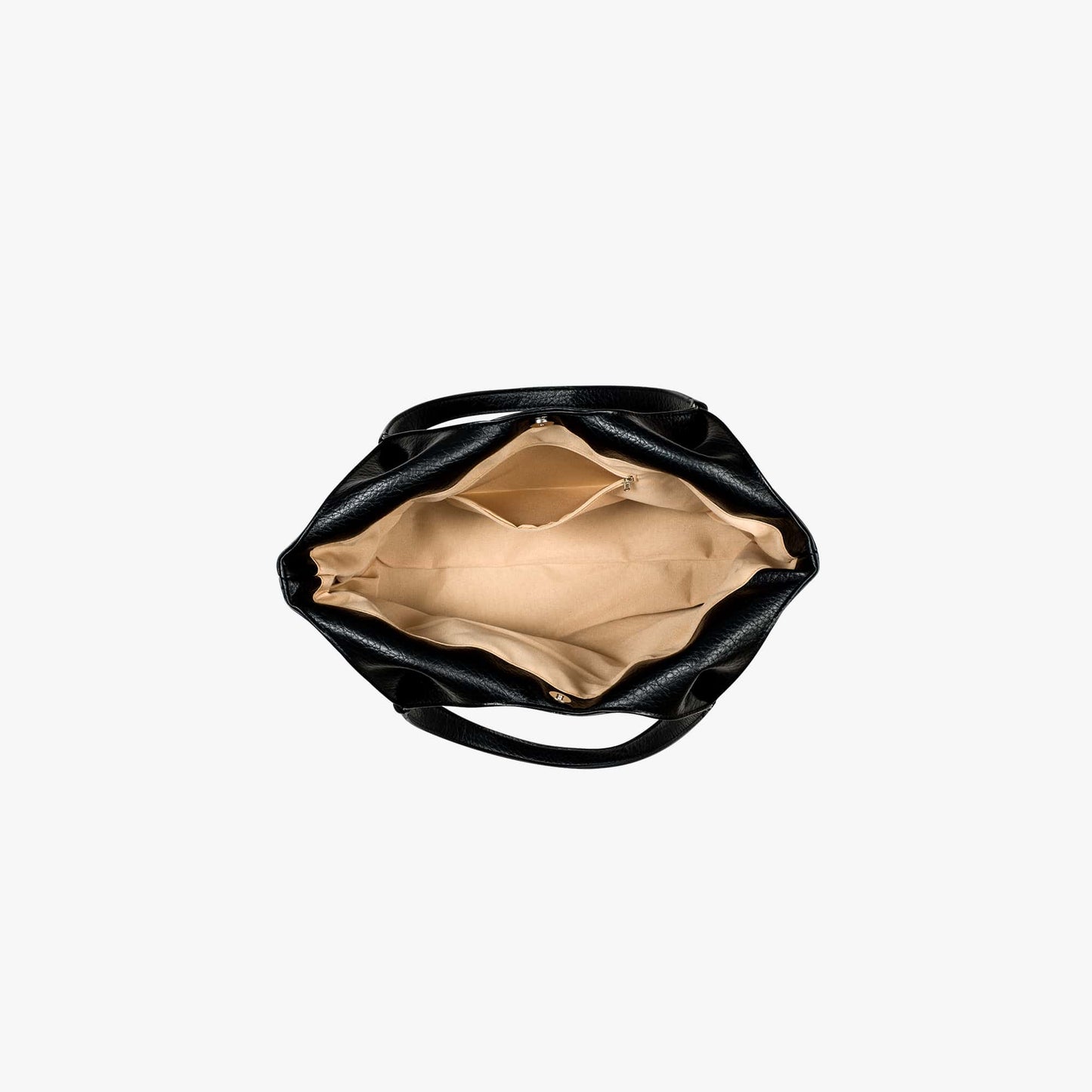 Vegan Schoudertas Dames Leren Look Ruim Tote Tas