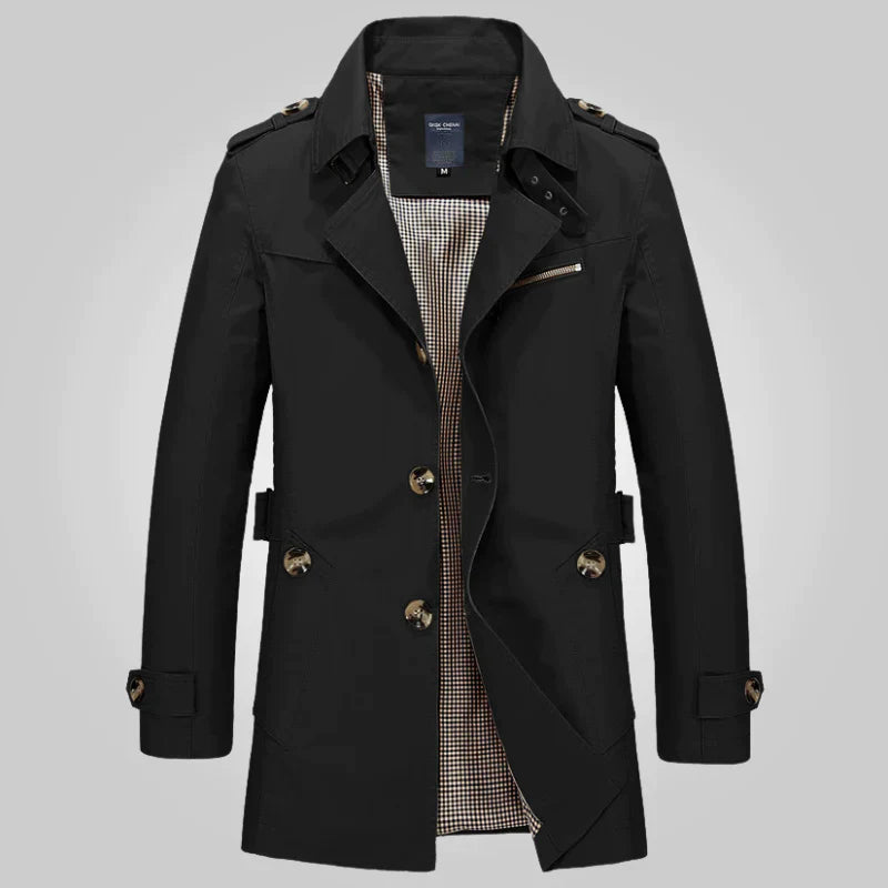 Dames Trenchcoat Waterdicht Klassiek Timeless Model