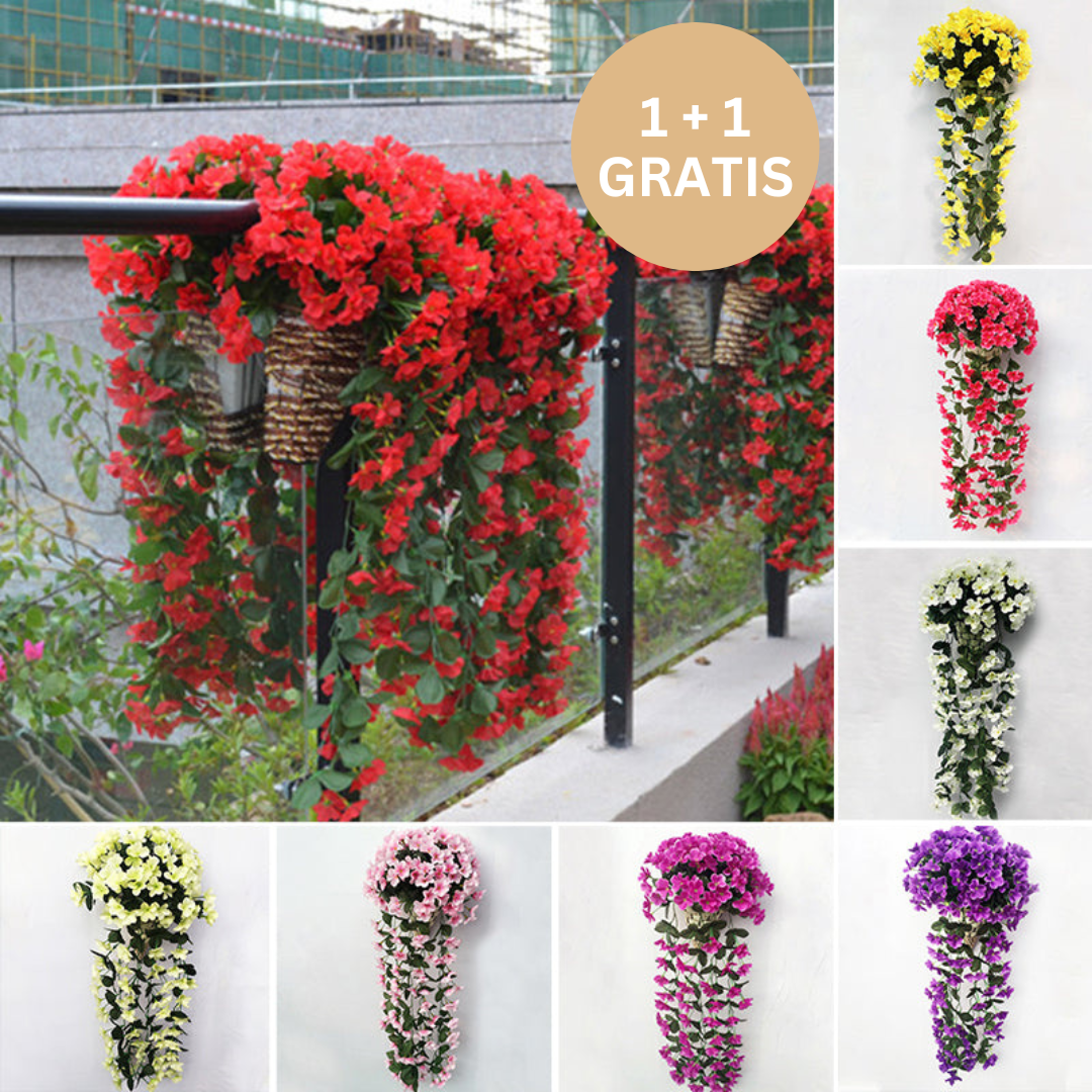 Kunstorchidee Boeket Hangend 70 cm – Levenslange Bloempracht Zonder Verzorging
