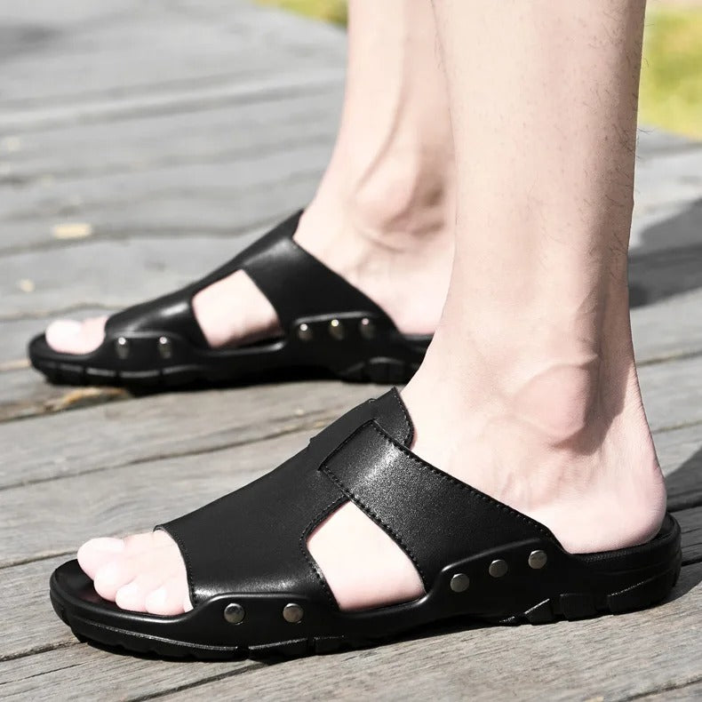 Elegante Sandalen van Leer Comfortabel en Duurzaam