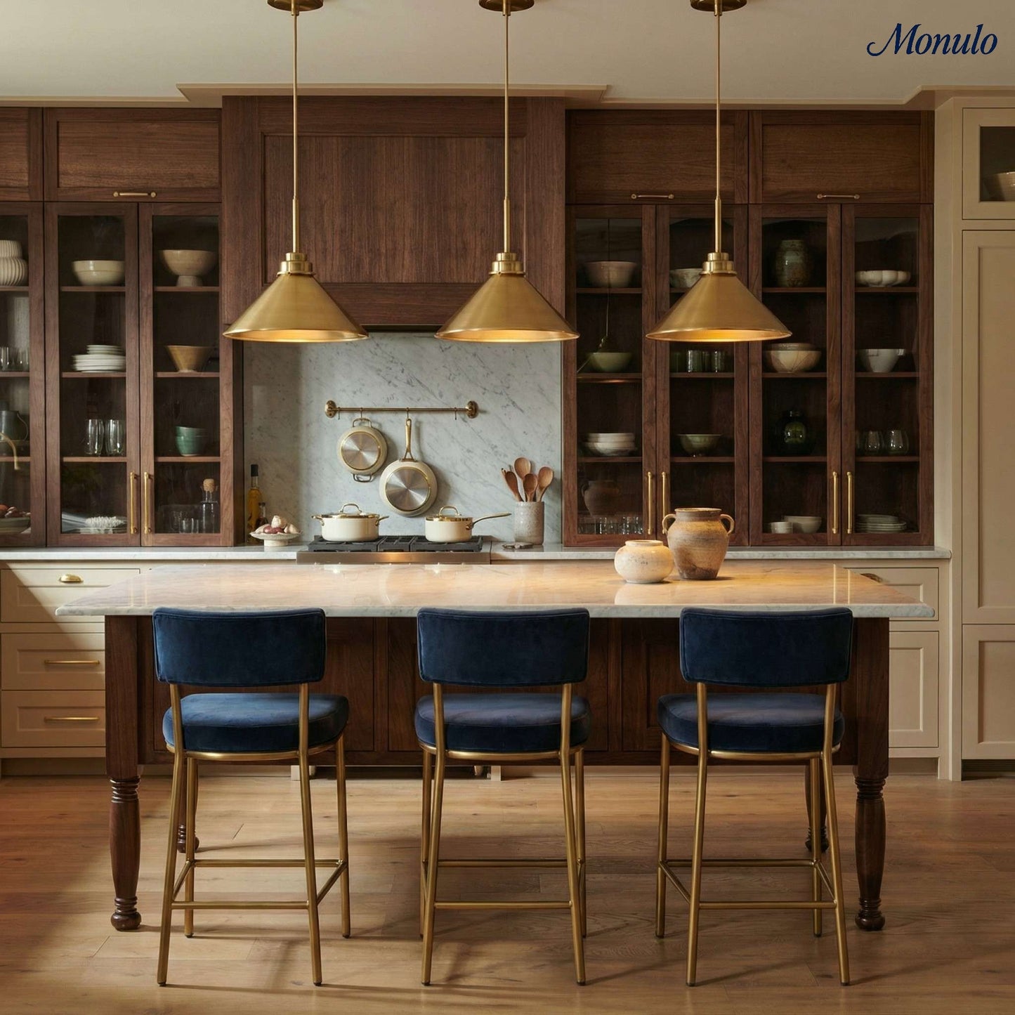Kegelvormige Hanglamp in Landelijke Stijl - Dimbaar - Voor Keuken en Hal - Scandinavisch Geïnspireerd - Modern Farmhouse Verlichting