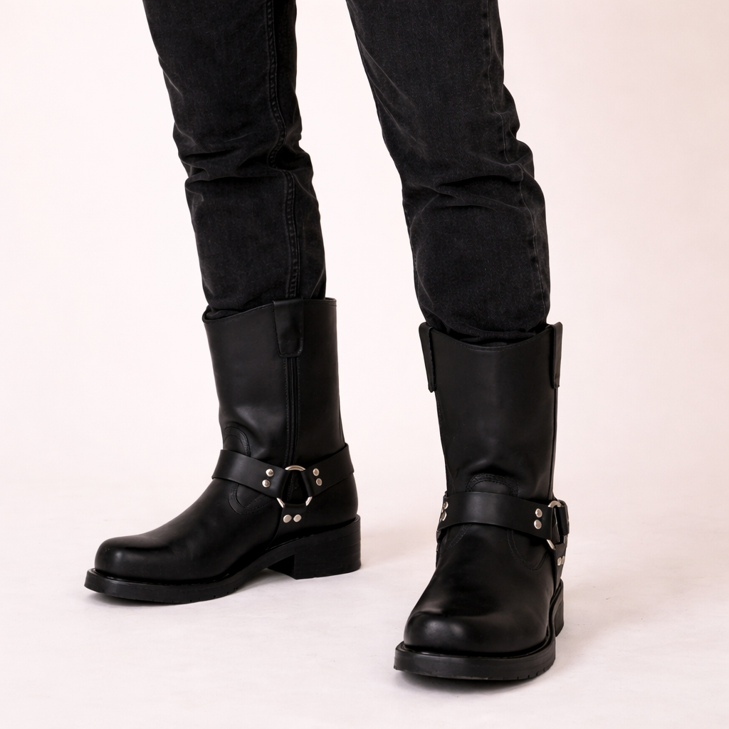 Cowboylaarzen Dames Vintage Leer Western Stijl