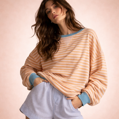 Dames Oversized Sweatshirt Zacht en Comfortabel