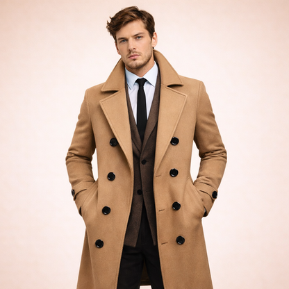 Lange Herenjas Warm Elegant Tijdloos Milan Stijl