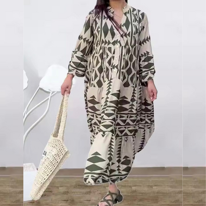 Lange Vrouwelijke Zomerjurk Maxi Jurk voor Dames