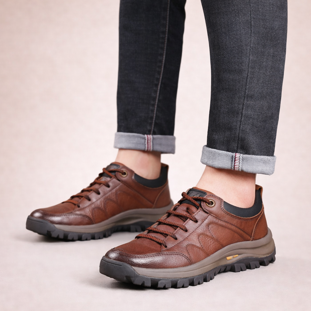 Comfortabele Herenschoenen Baar Zacht en Soepel