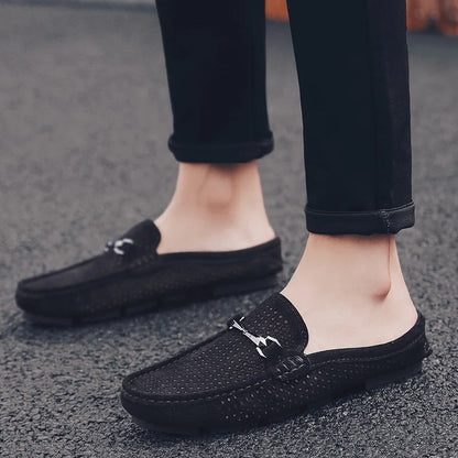 Lichte Mocassino Schoenen Ventilerend - StudioMarella