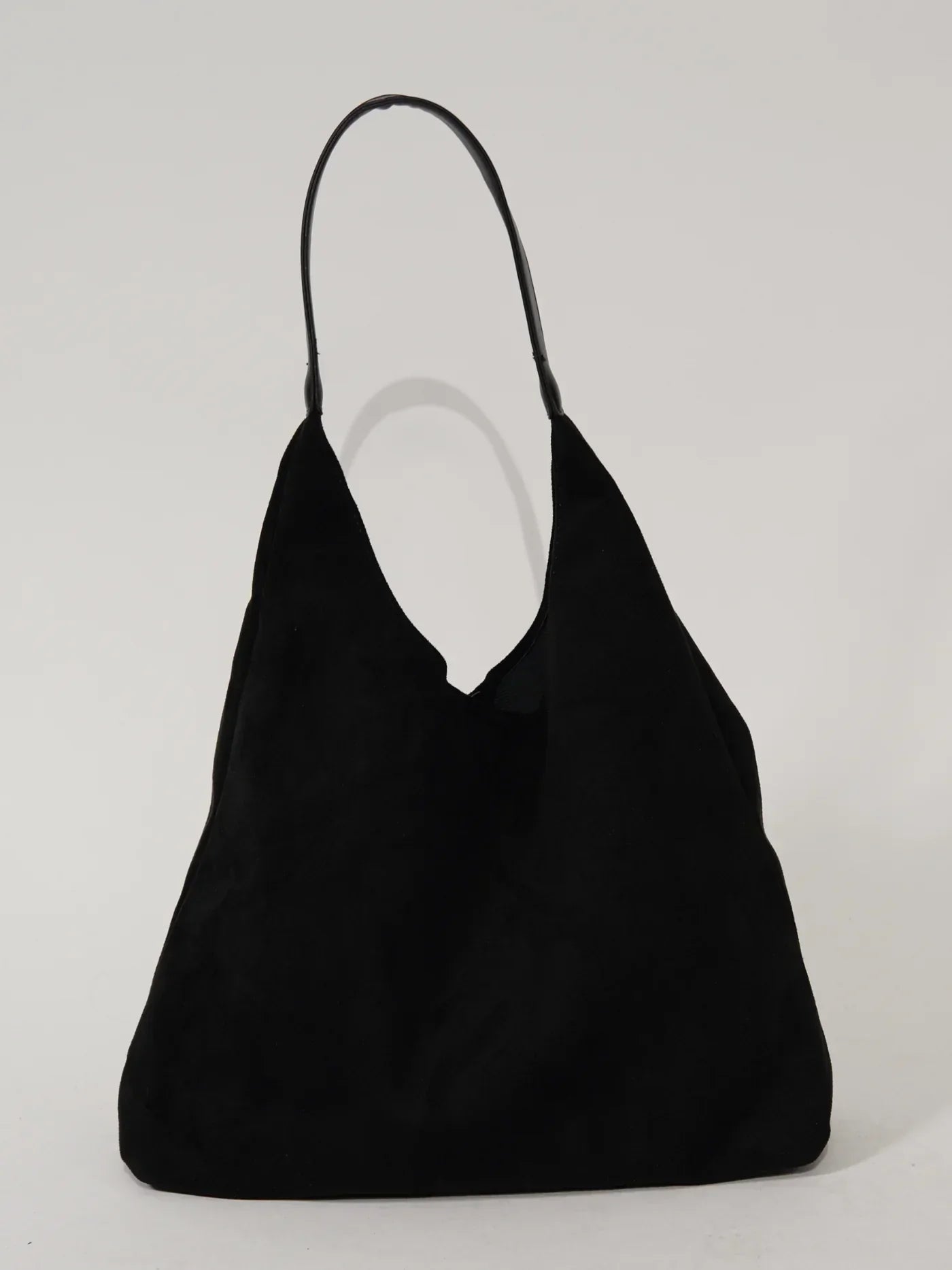 Leren Schouder tas van Zacht Suede Leer