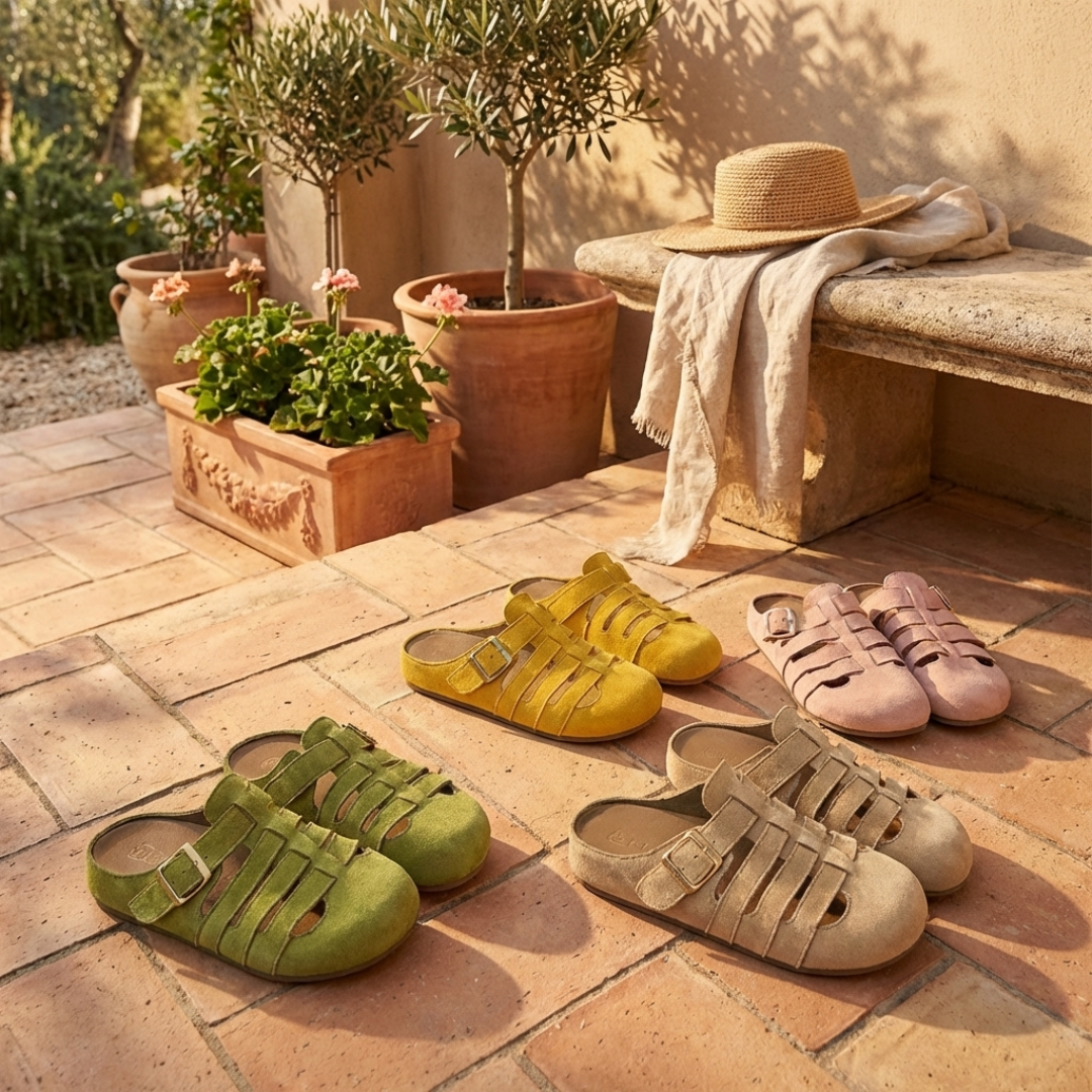 Dames Slip-on Mule Sandalen Comfortabele Pasvorm