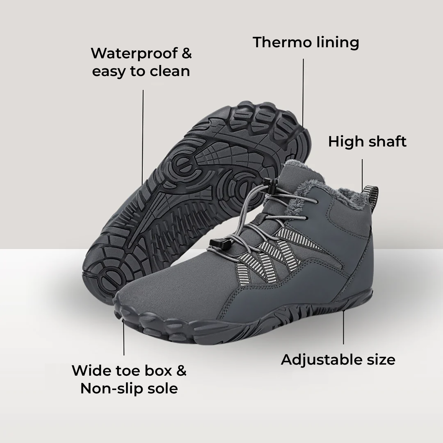 Elegante Sandalen voor Blootvoets Lopen
