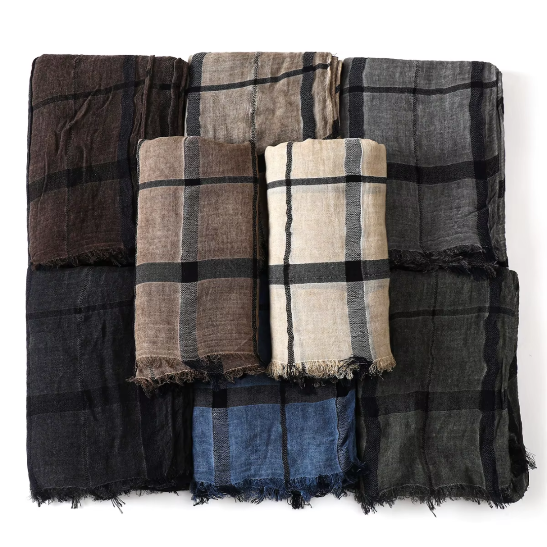 Lichte Katoenen Sjaal Elegant en Comfortabel