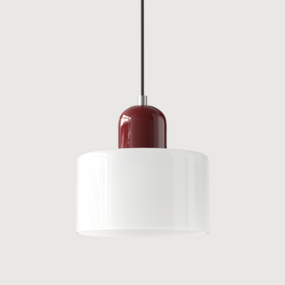 KORA Glazen Hanglamp | Bauhaus-Design Geometrisch Licht | Verstelbaar | E27 | Scandinavisch Interieur Verlichting