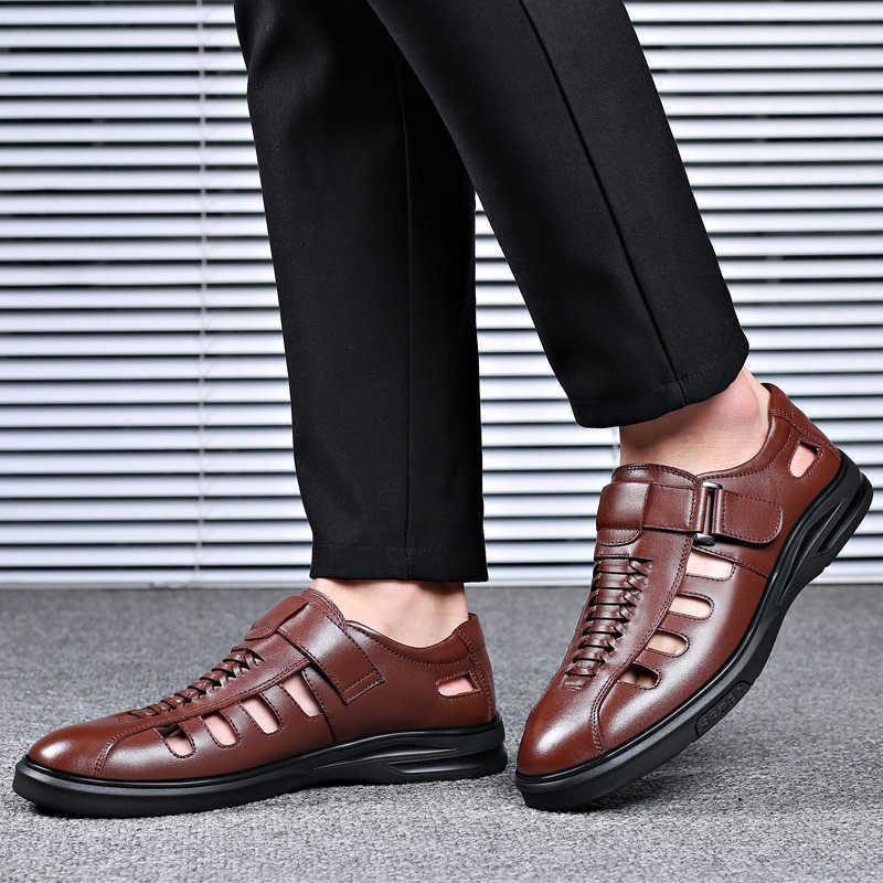 Rocco Sandalen Leer Elegant Lichtgewicht - StudioMarella