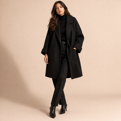 Dames Trenchcoat Oversized Stijlvolle Sienna Jas