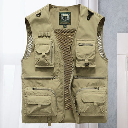 Cargo Gilet Met Tasjes Voor Mannen En Vrouwen