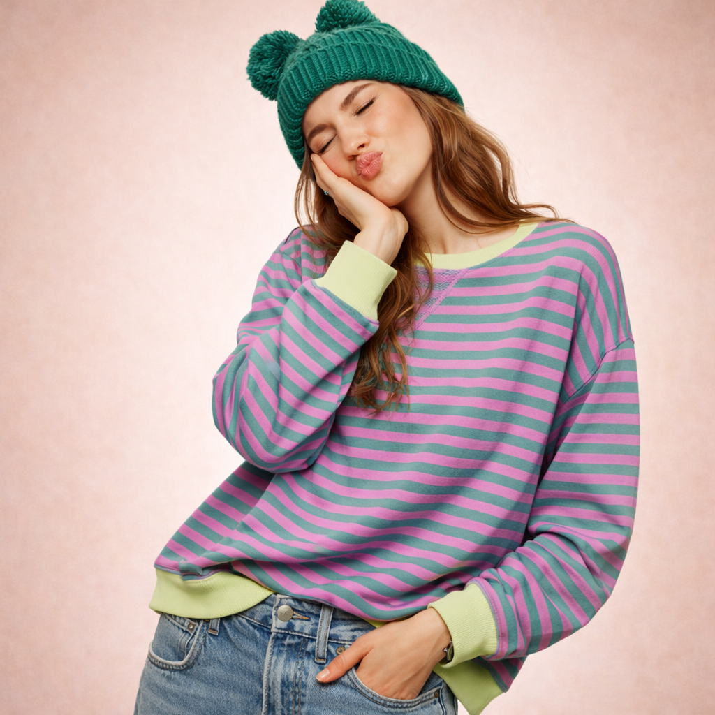 Dames Felpa Oversized Zacht en Stijlvol